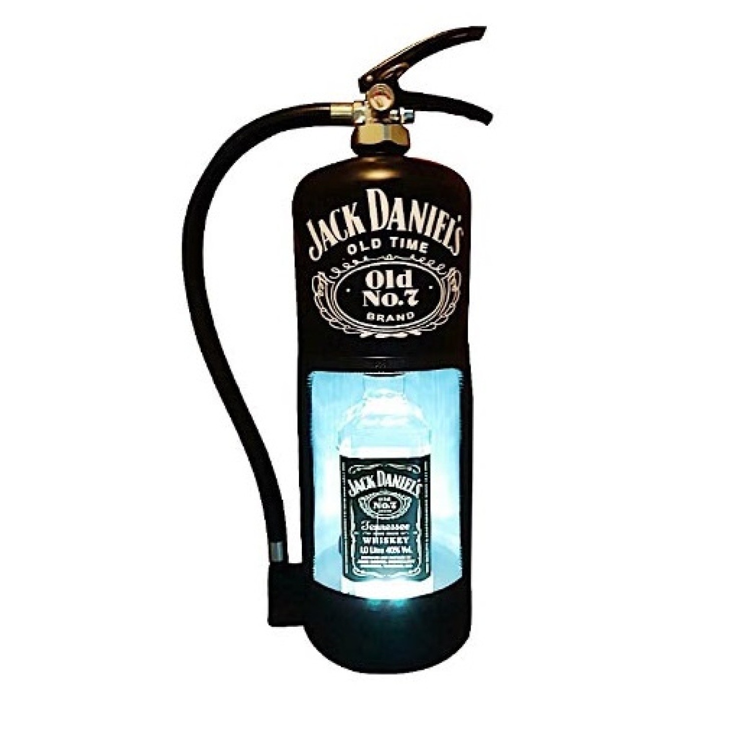 Jack Daniels brandblusser lamp met LED verlichting