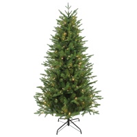 Brandvertragende kunstkerstboom LED verlicht 180 cm
