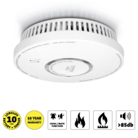 Rookmelder en koolmonoxidemelder in één